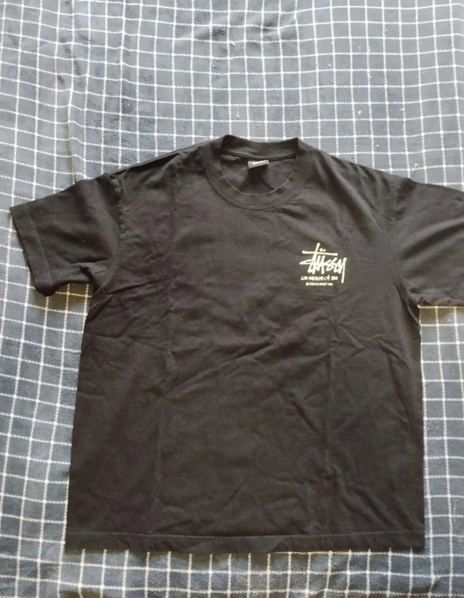 Camiseta Stussy negra